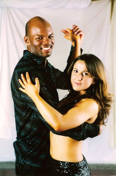 Salsa dancers Antonio and Esther